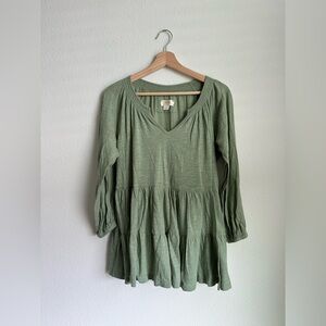 Anthropologie, Maeve: Isola Tiered Babydoll